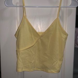 yellow cute pacsun tank